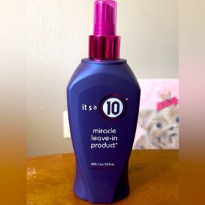 It’s a 10! Miracle leave in product. 10oz NWT